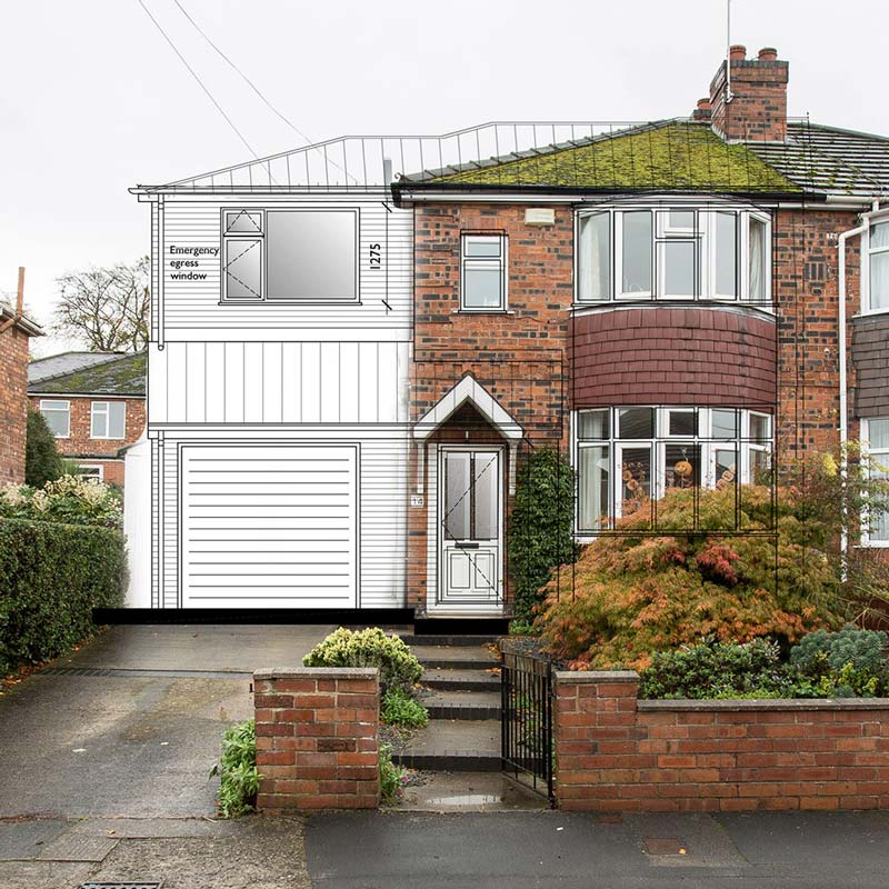 double storey garage extensions in manchester